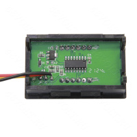 Вольтметр зеленый 3-30V